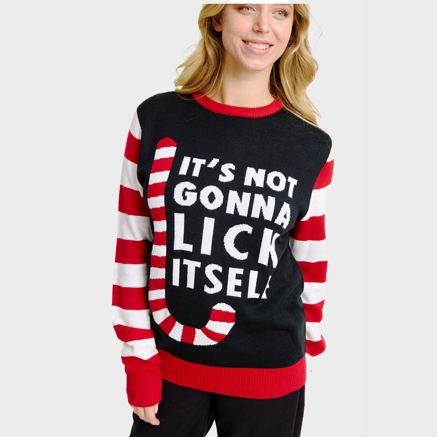 Candy Cane julegenser – Dame